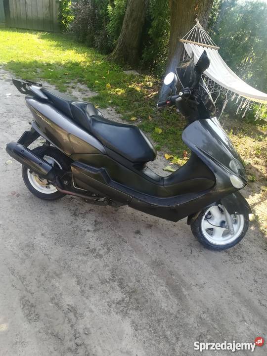OKAZJA YAMAHA MAJESTY DOINWESTOWANA benzyna Cyców sprzedam