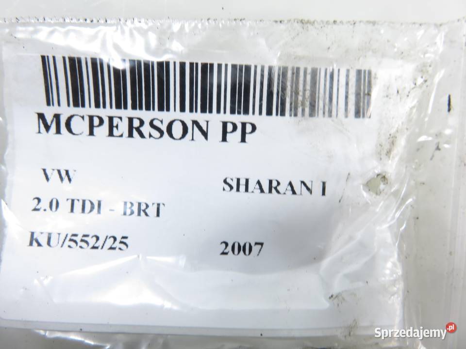 MCPERSON PRAWY PRZEDNI RENAULT MASTER III 23 dCi sprzedam