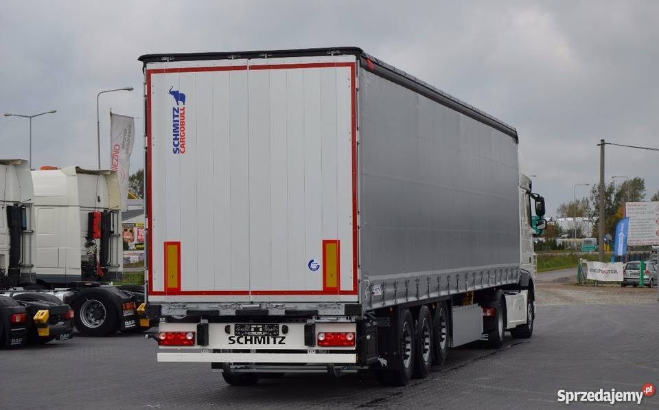 NACZEPA SCHMITZ NOWA OŚ POD KOSZ PALET FULL OPC