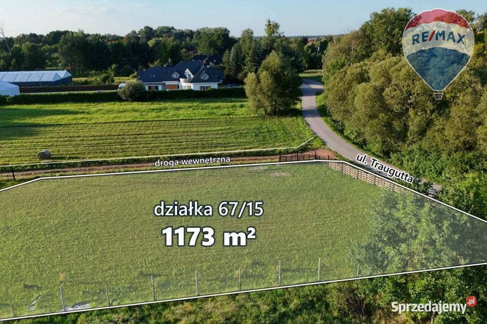 Działka budowlana 1173 m z warunkami zabudowy Jaktorów sprzedam
