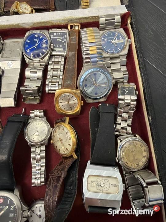 Unikalna kolekcja zegarków vintage i