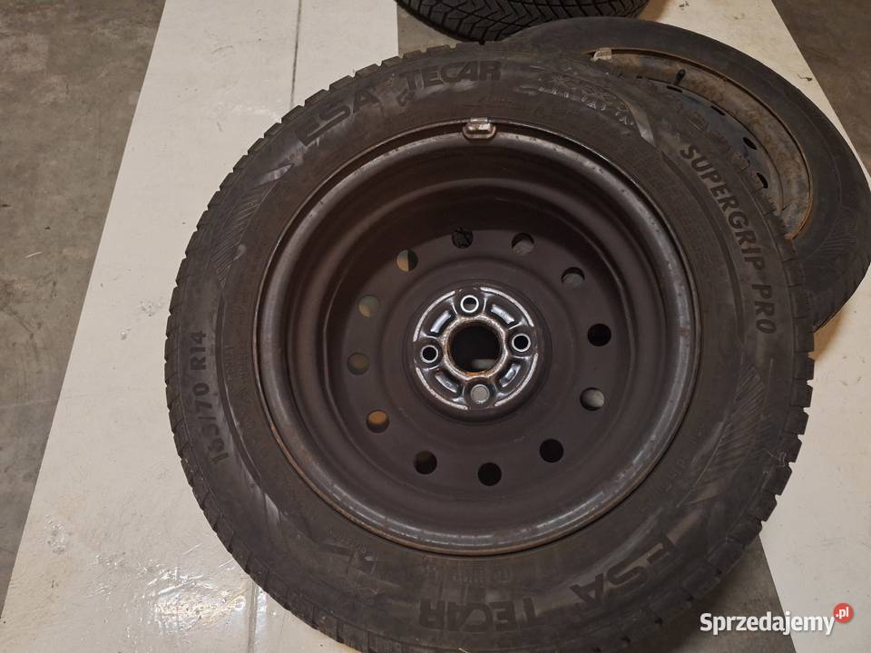 Felgi stalowe R14 koła zimowe Opel Agila B sprzedam