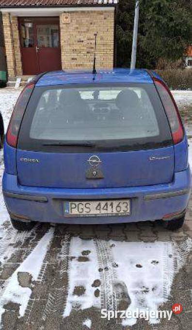 Opel Corsa C sprzedaż syndyka Hatchback Poznań