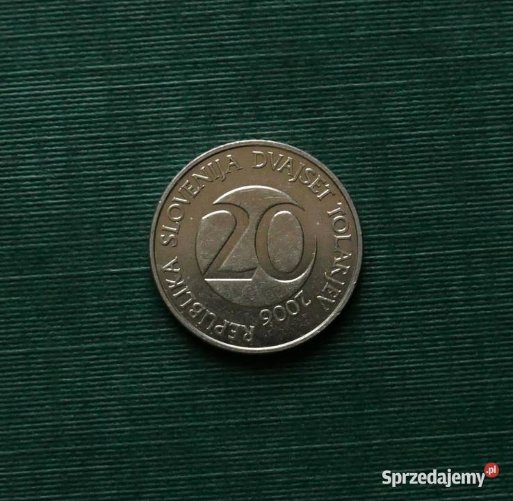 SŁOWENIA 20 tolarów 2006r Gliwice