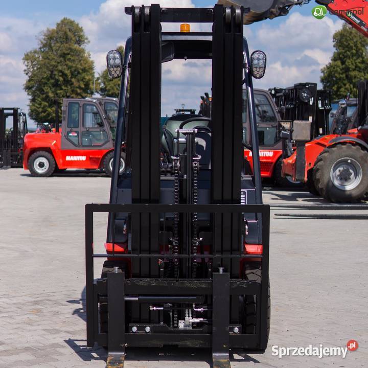Wózek widłowy Manitou Mi15G 47m Zator