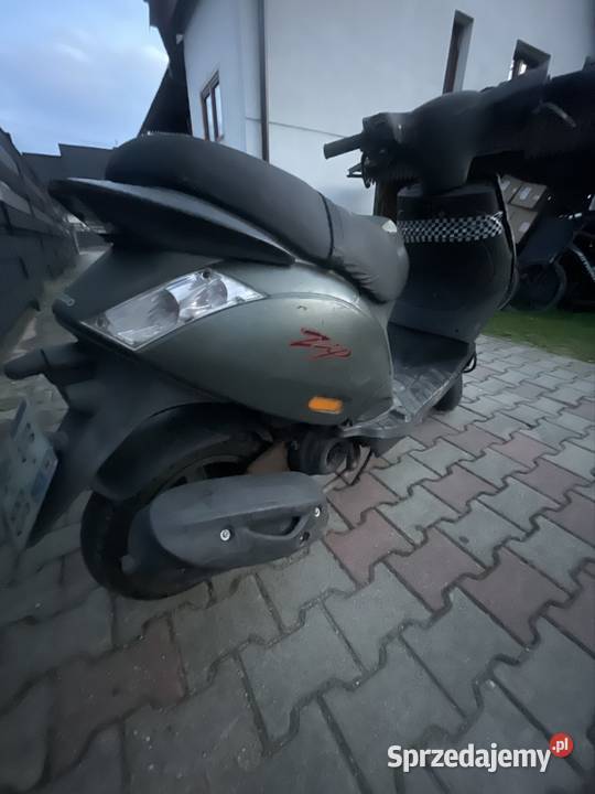 Skuter Piaggio ZIP Czarny Dunajec