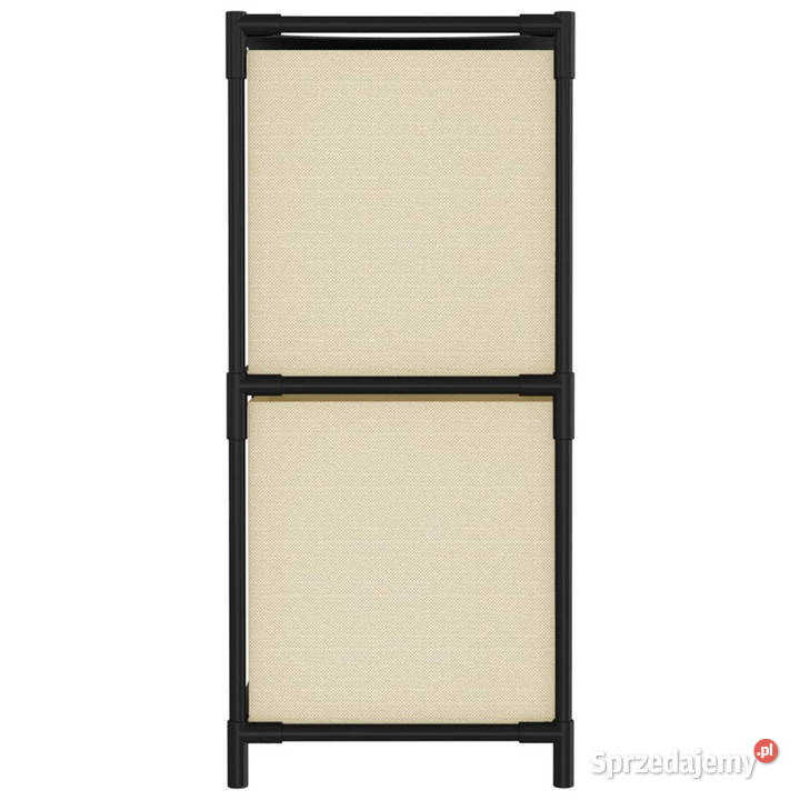 Szafka z 4 koszami z tkaniny kremowa 63x30x71 Warszawa