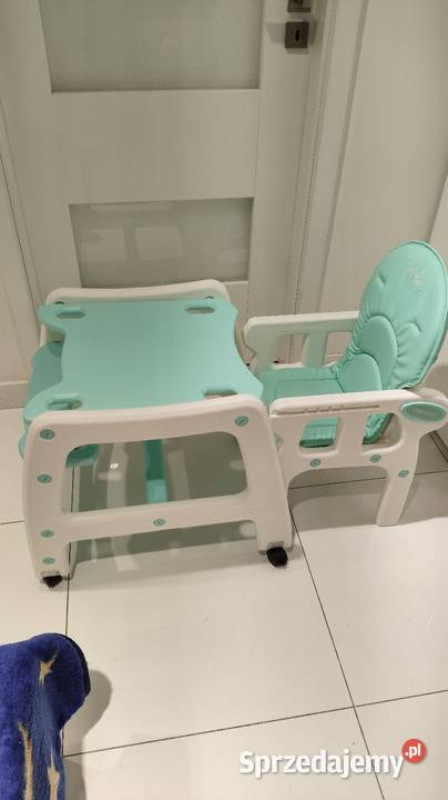 Krzesełko do karmienia dziecka ze stolikiem Lublin
