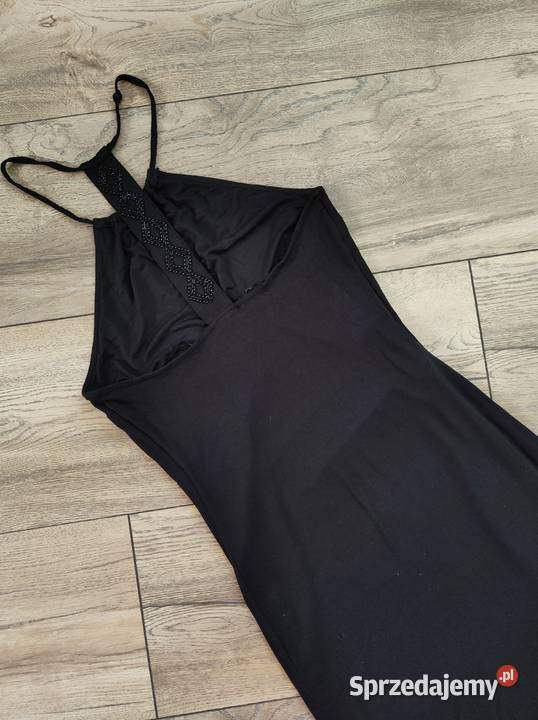 Czarna sukienka Maxi Next Nowa 40