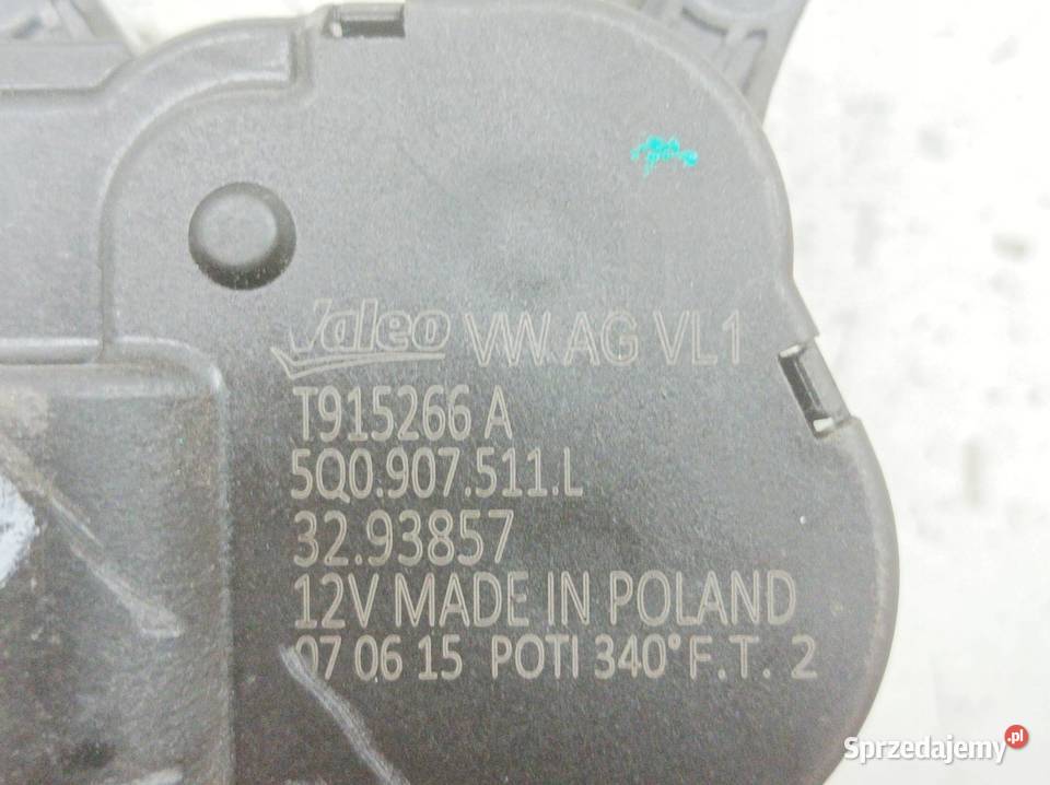 SILNICZEK NAGRZEWNICY 5Q0907511L VW Volkswagen osobowe
