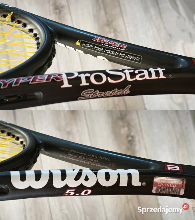 Rakieta tenisowa Wilson Pro Staff 50 Stretch łódzkie Piotrków Trybunalski