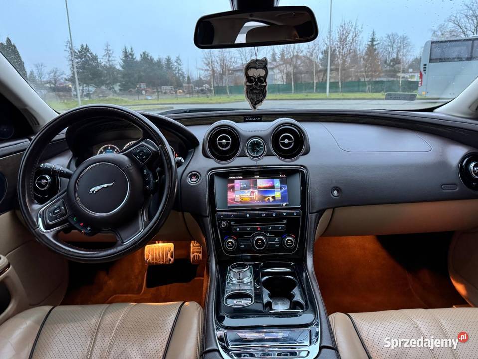 Jaguar XJ X351 30D LIFT 2017r przebieg 62 Warszawa