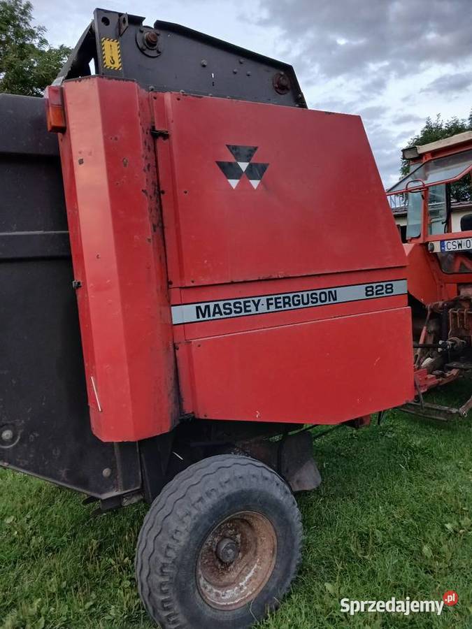 Prasa massey ferguson 828 Rolujące (belujące) Chełmno sprzedam