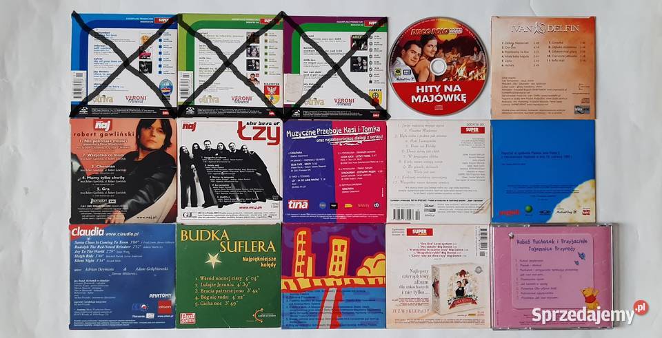 Muzyka płyty CD 1 sztuki kosztuje 2 Pruszków