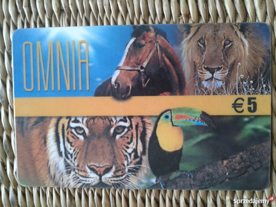 ZWIERZĘTA NA KARCIE TELEFONICZNEJ Piszczac