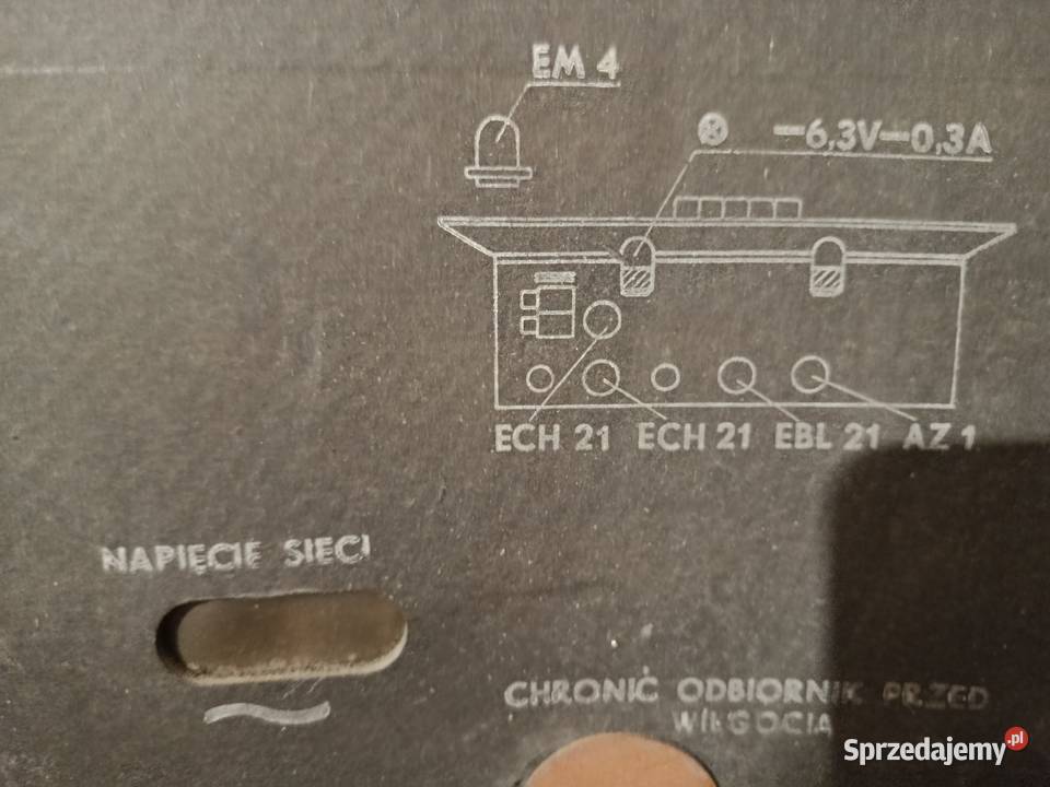 Radio kaprys z lat 60 zabytek Rydułtowy