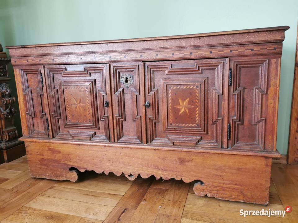 Skrzynia barokowa XVIII Warszawa sprzedam