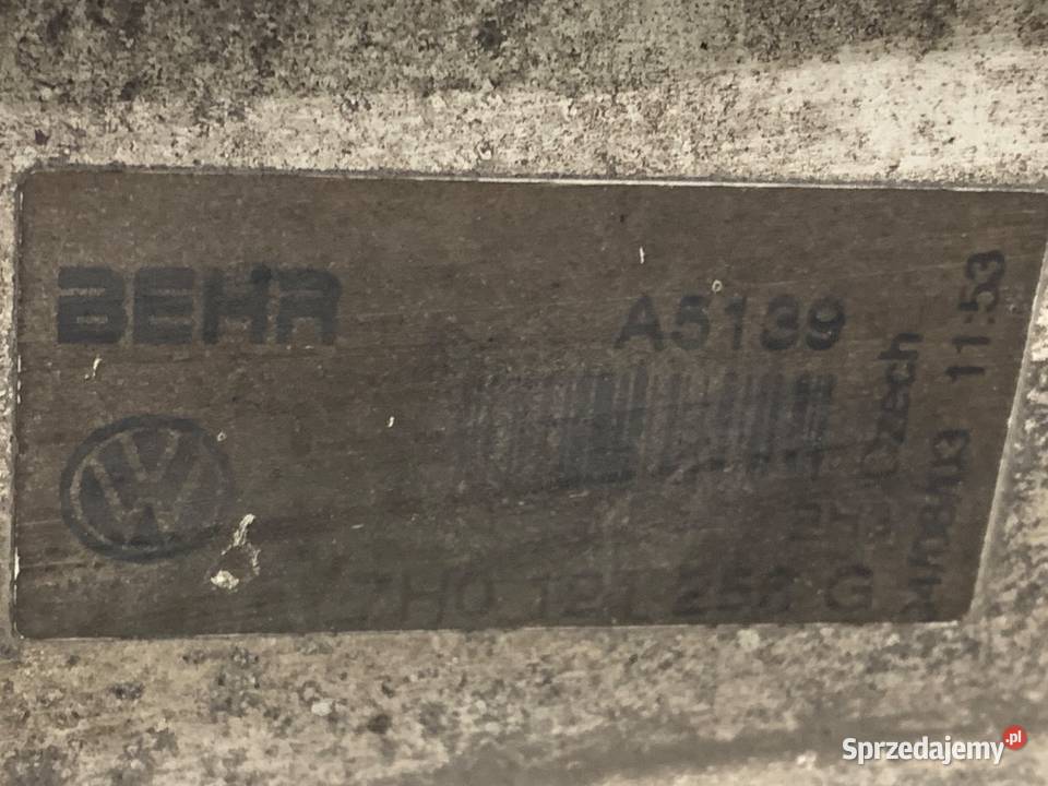 CHŁODNICA WODY VW TRANSPORTER T5 25 130