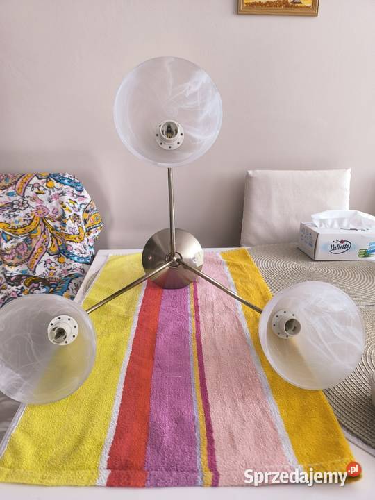 Lampa sufitowa 3kloszowa Profile sufitowe Warszawa