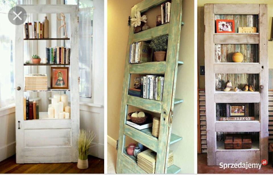 Stare drzwi loft na wieszak Wieszaki Lublin