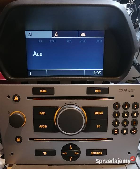 MERIVA A Radio CD70 Navi Z Bluetooth Wyświetlacz Poznań sprzedam