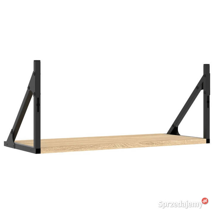 Półki ścienne 2 szary dąb sonoma 60x25x255 Warszawa sprzedam