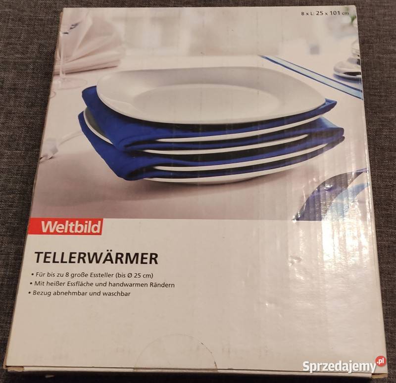 elektryczny podgrzewacz koc do talerzy 12 sztuk łódzkie Łódź sprzedam