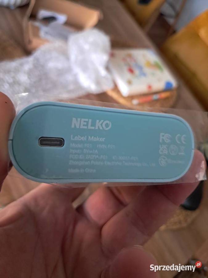 nowa przenośna drukarka etykiet nelko bluetooth Sandomierz