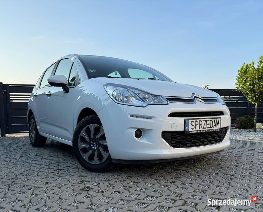 Citroen C3 12 benzyna 2015r klimatyzacja Rok produkcji 2015 Leszno