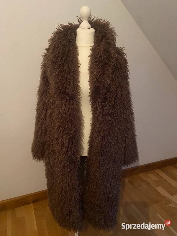Nowe długie futro sztuczne Lama Rozmiar 46 Legnica