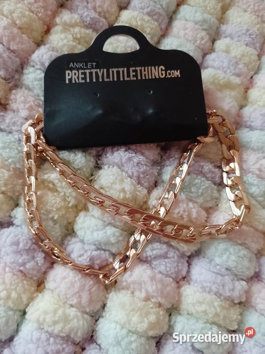 Wytworna podwójna bransoletka na nogę z Londynu Kraków