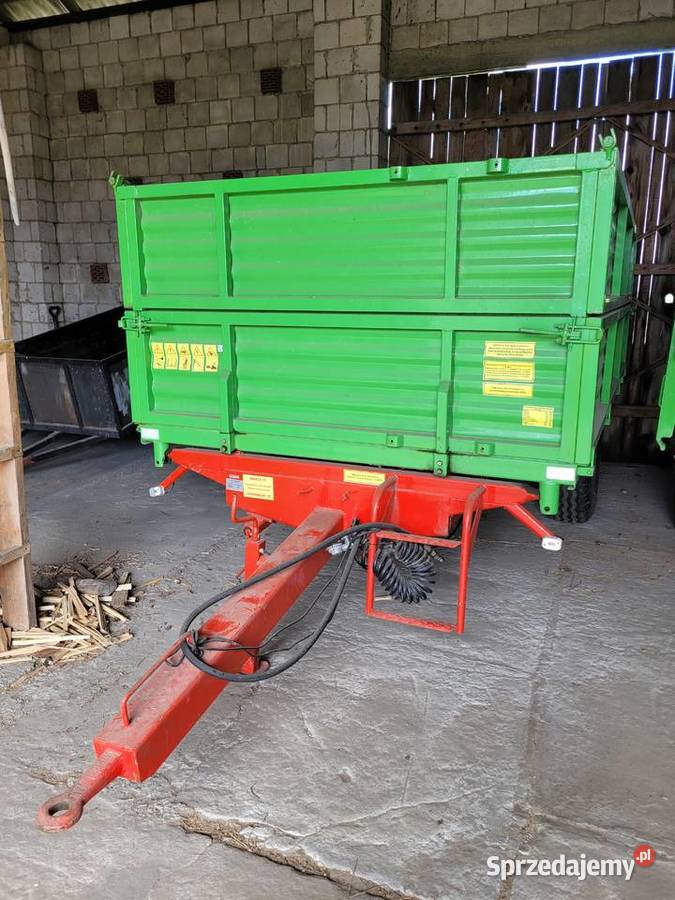 Przyczepa Wodziński jednoosiowa wywrotka 35 tony