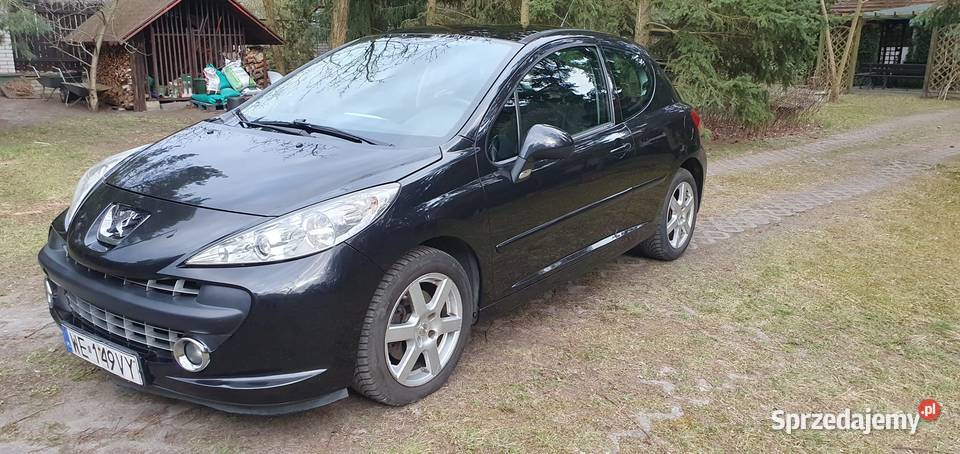 Peugeot 207 szklany dach 16 HDI tempomat szyberdach Warszawa sprzedam
