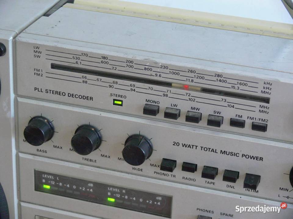 Radio Magnetofon Condor Unitra WYSYŁKA Jasło