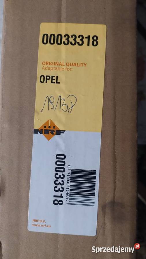 Osuszacz klimatyzacjii 33318 do pojazdów marki Rok produkcji 1999 Zakopane