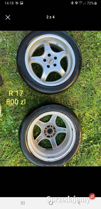 Alufelgi opel R17 Samochodowe wielkopolskie Kiszkowo