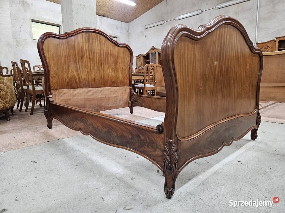 Stare łóżko ludwikowskie Francja Nowy Sącz sprzedam