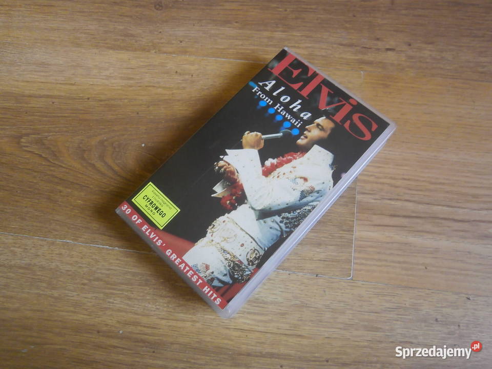 Kaseta VHS ELVIS Aloha From Hawaii oryginał Pozostałe Łódź
