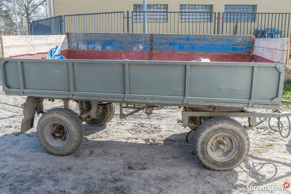 Przyczepa AUTOSAN D45 wywrotka Przyczepy rolnicze