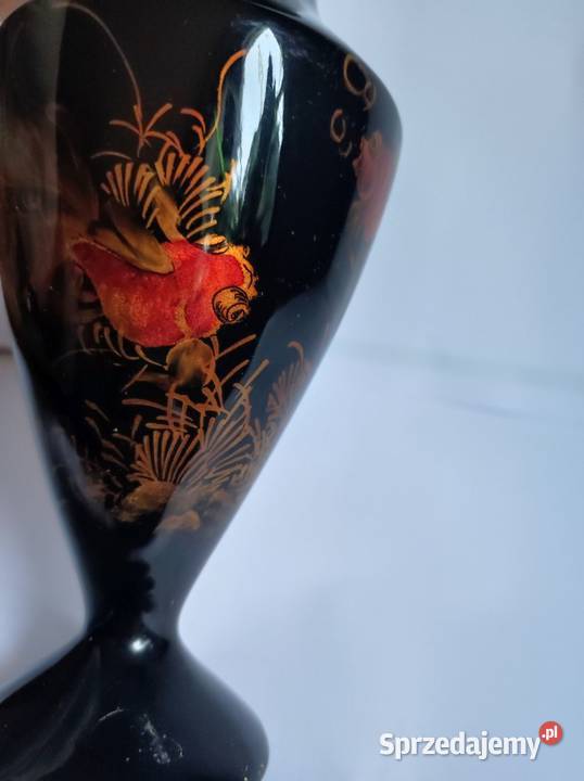 złote rybki wazon flakon amfora z laki retro inny kolor Kielce sprzedam