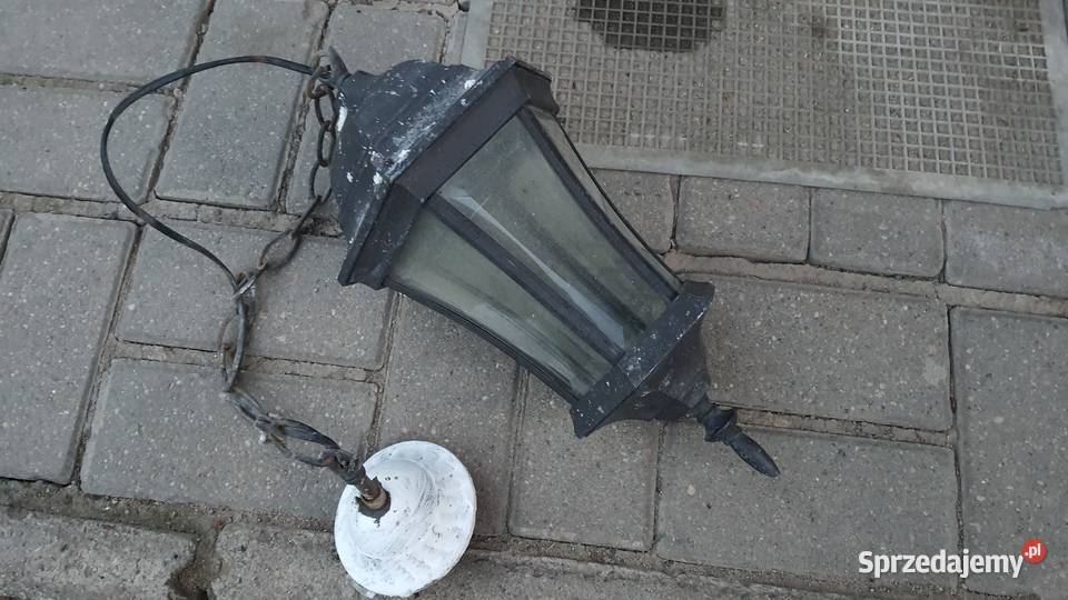 Lampa wisząca zewnętrzna sprzedam