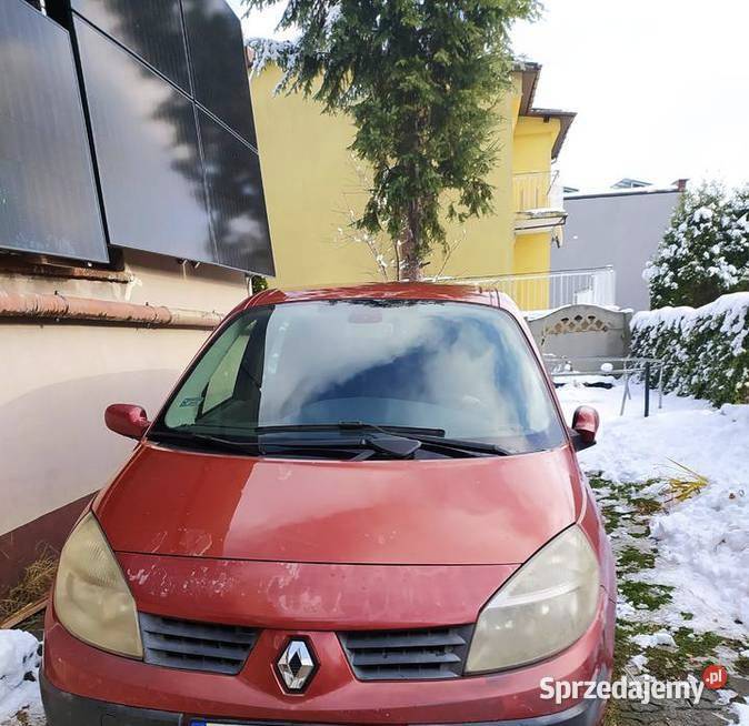 Renault scenic grand 2 uszkodzony Bydgoszcz