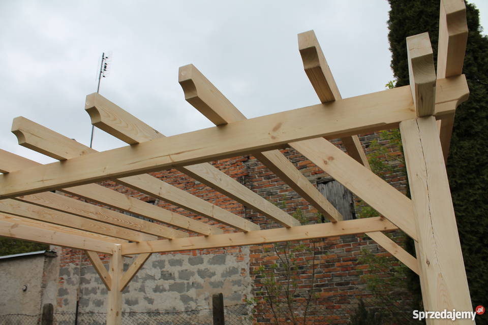 PERGOLA WIATA 36m x 33m Altana Altanka Łuków