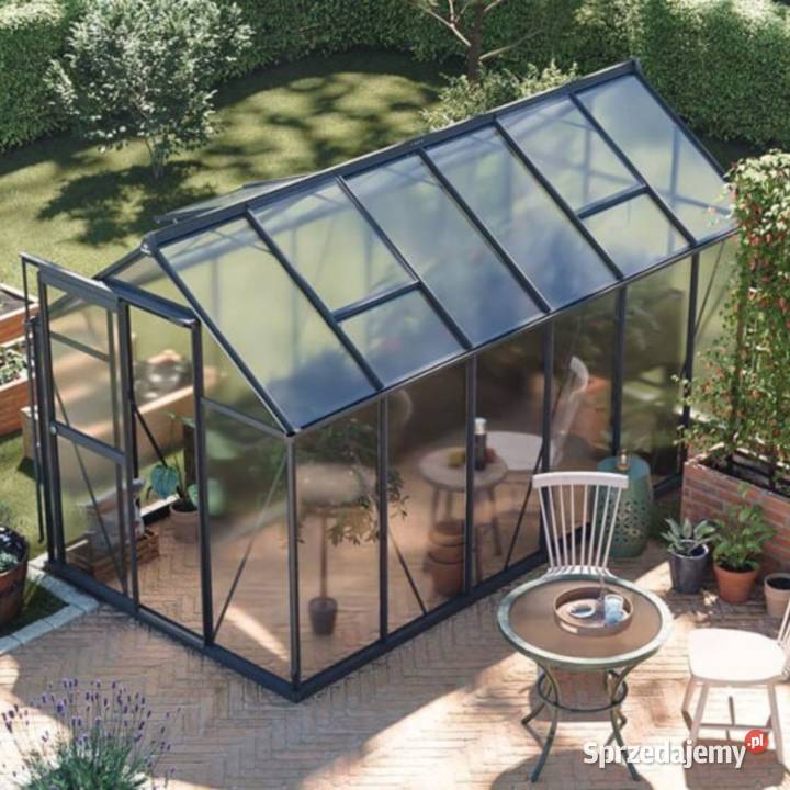 Ogrodowa Szklarnia Poliwęglanowa 183x361 Szklarnie Katowice