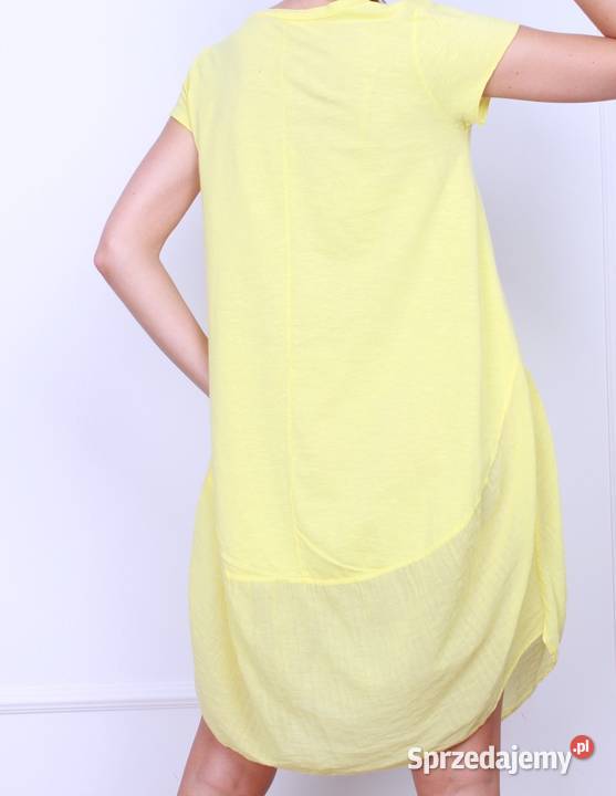 Sukienka mini tunika dmuchawce 4 pastelowe podlaskie Białystok