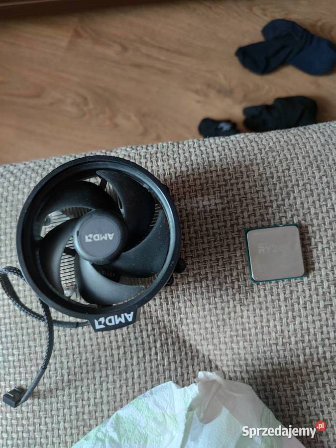 Zestaw procesor ryzen 5 1600 i chłodzenia AMD