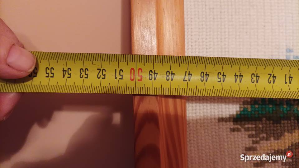 domek rzeczką obraz krzyżykowy Goleniów