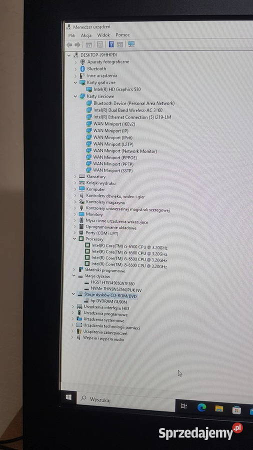 Komputer Hp 600 g3 aio 6 gen 215 1920 x 1080 Pamięć RAM 8 Opole