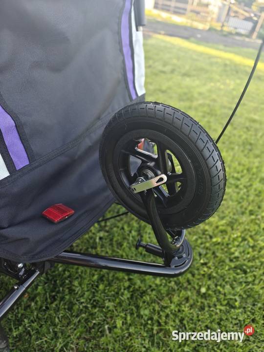 PRZYCZEPKA ROWEROWA AMORTYZOWANA REGULOWANA Zygry