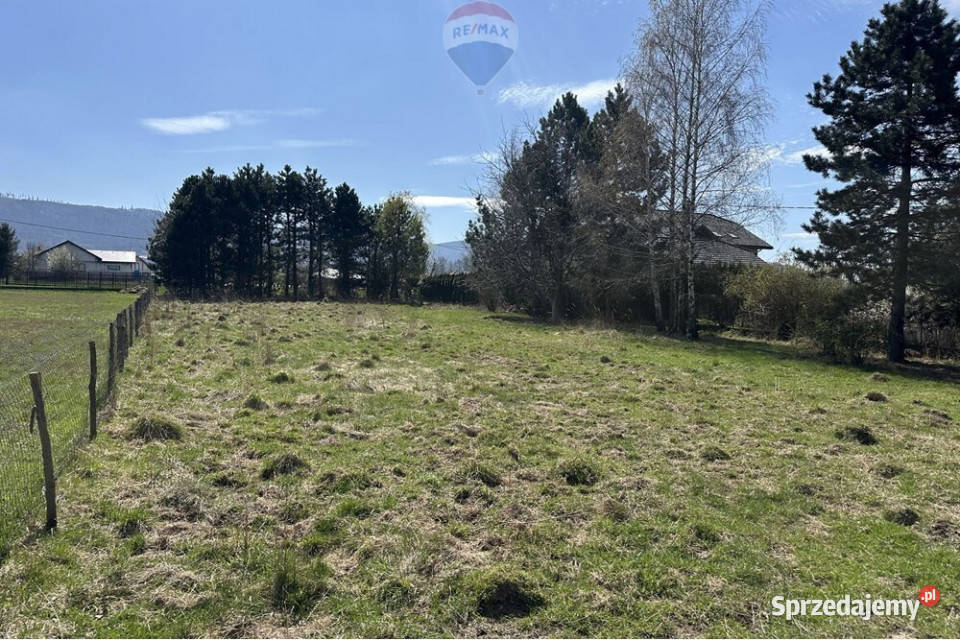 Działka Jawor Bielska widok na góry Jaworze